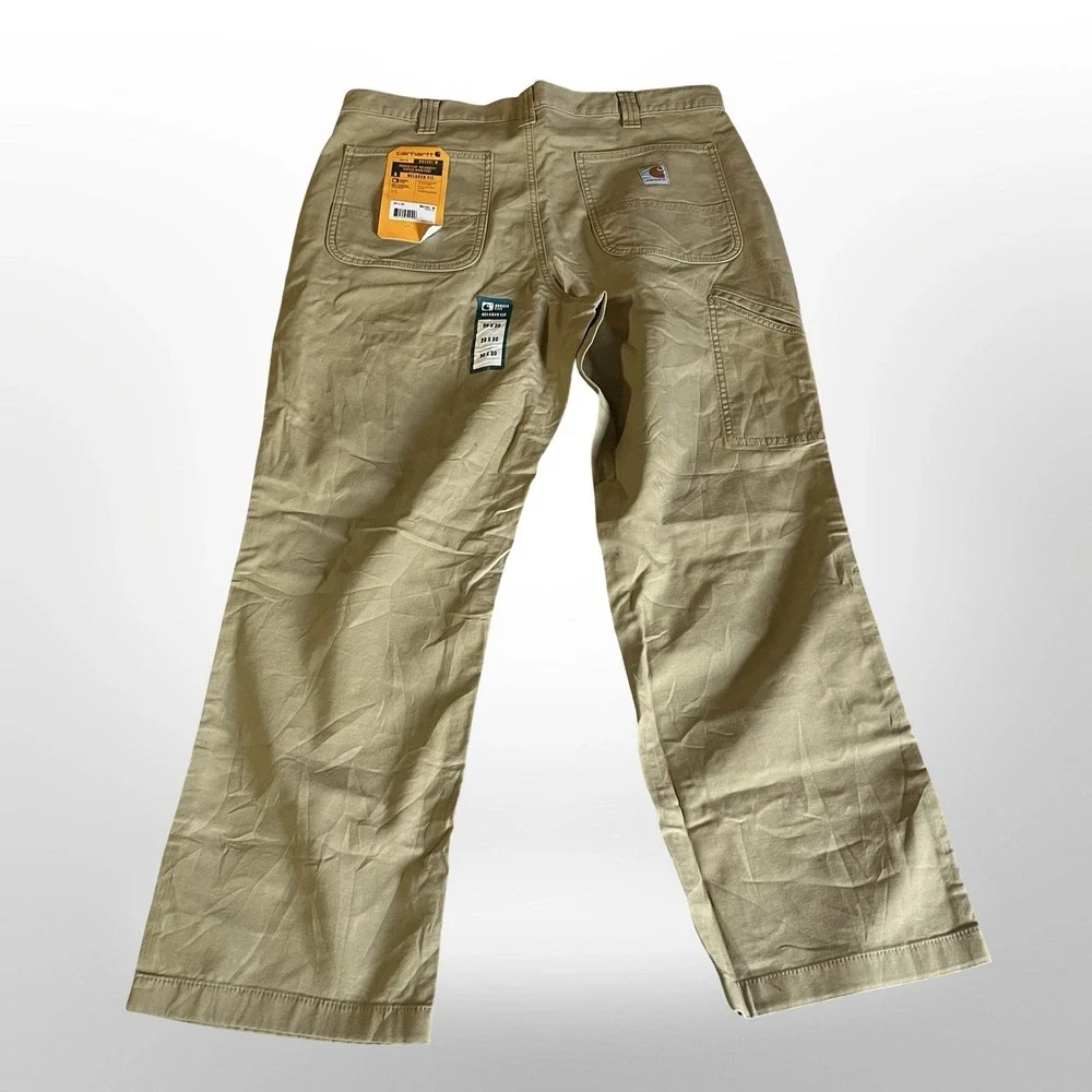 Carhartt Rugged Flex Relaxed Fit Canvas Work Pants 36 x 30 NWT - Picture 4 of 5